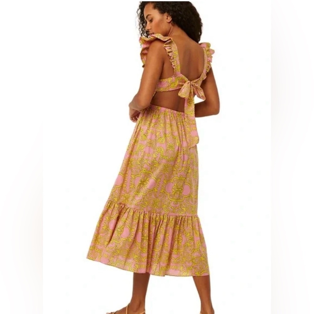 NEW MISA Los Angeles LIBRA DRESS - FLORA SPLENDI-DO Size XS - Retails $375